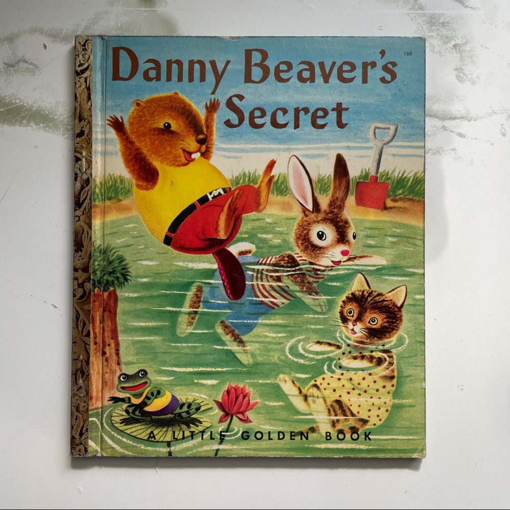 A Little Golden Book - Danny Beaver's Secret